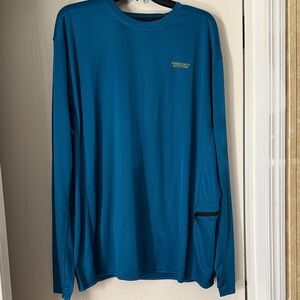 Men's Teal Long Sleeve Shirt